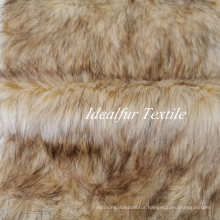 Long Pile Faux Fur Fabric for Garments Faux Raccoon Fur